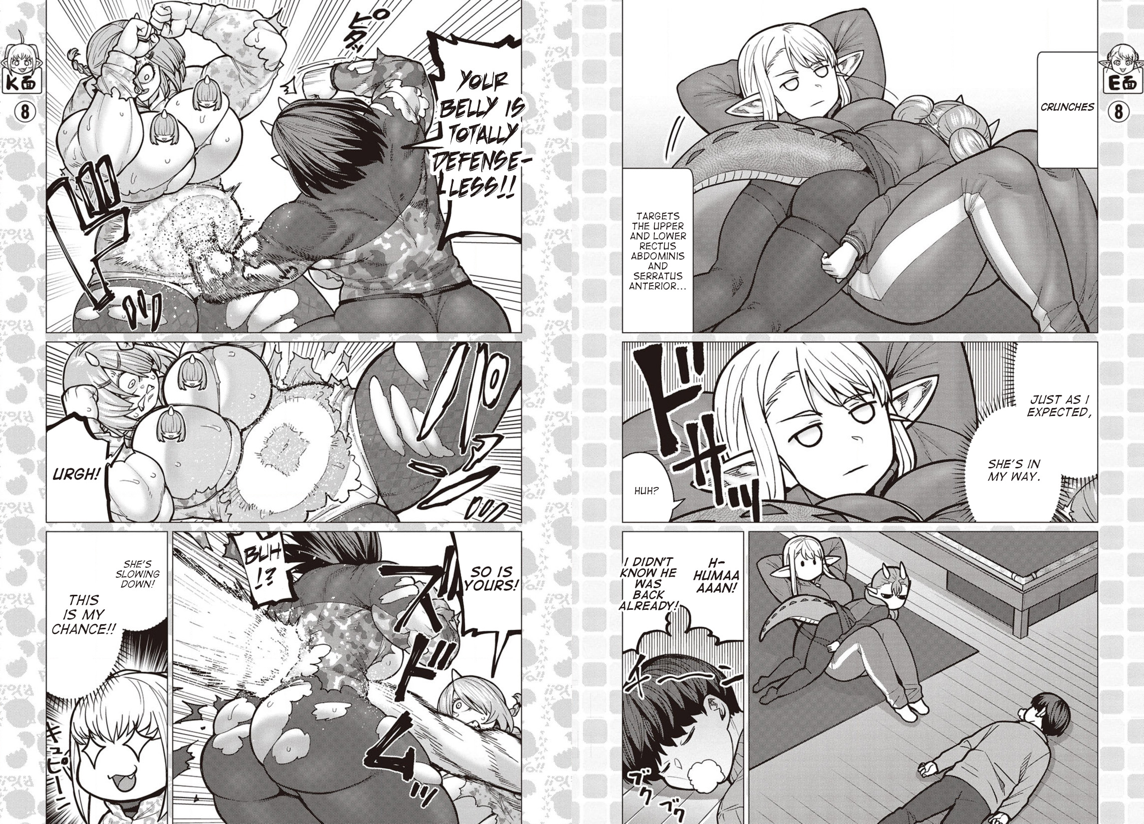 Elf-San Wa Yaserarenai. - Vol.7 Chapter 35: Appointment 35: Whether Gotch-Style Or Vale Tudo, Double-Team Manuevers = Art