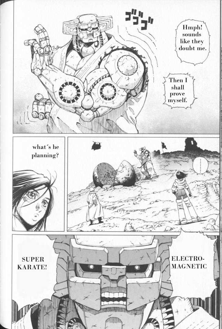 Battle Angel Alita: Last Order - Vol.4 Chapter 23 : Space Karate Anti-Lion Larva Pit (Doodlebugpit)!