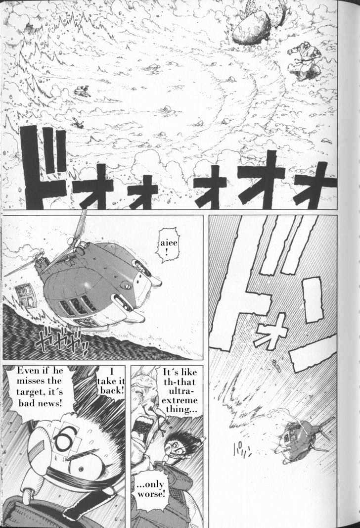 Battle Angel Alita: Last Order - Vol.4 Chapter 23 : Space Karate Anti-Lion Larva Pit (Doodlebugpit)!