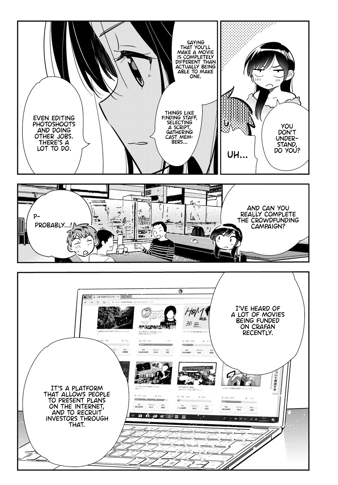 Kanojo, Okarishimasu - Vol.13 Chapter 104: The Girlfriend, And Splitting The Bill