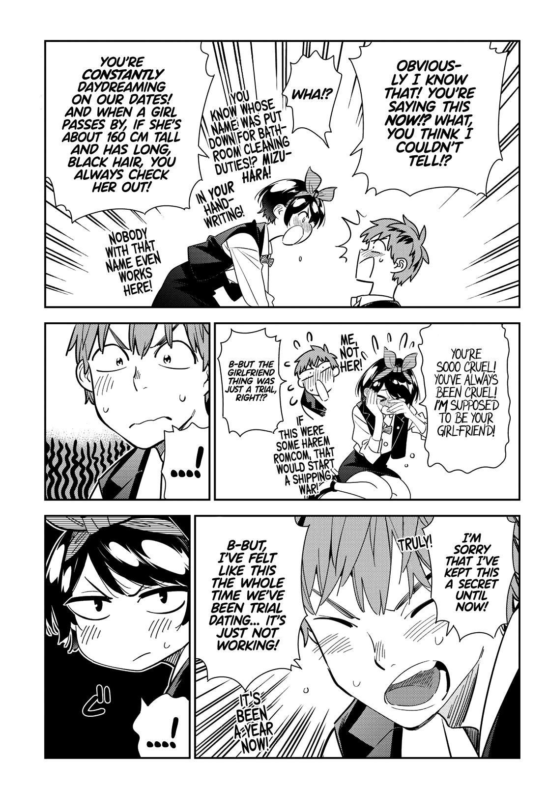 Kanojo, Okarishimasu - Chapter 180: The Girlfriend And Determination