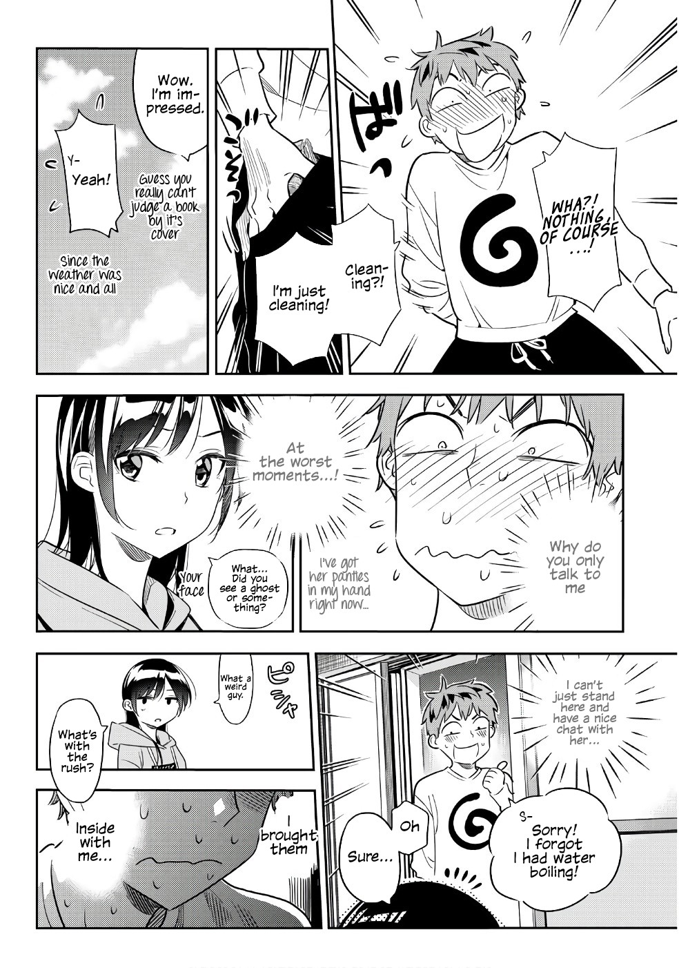 Kanojo, Okarishimasu - Chapter 40: The Girlfriend And The Pantsu