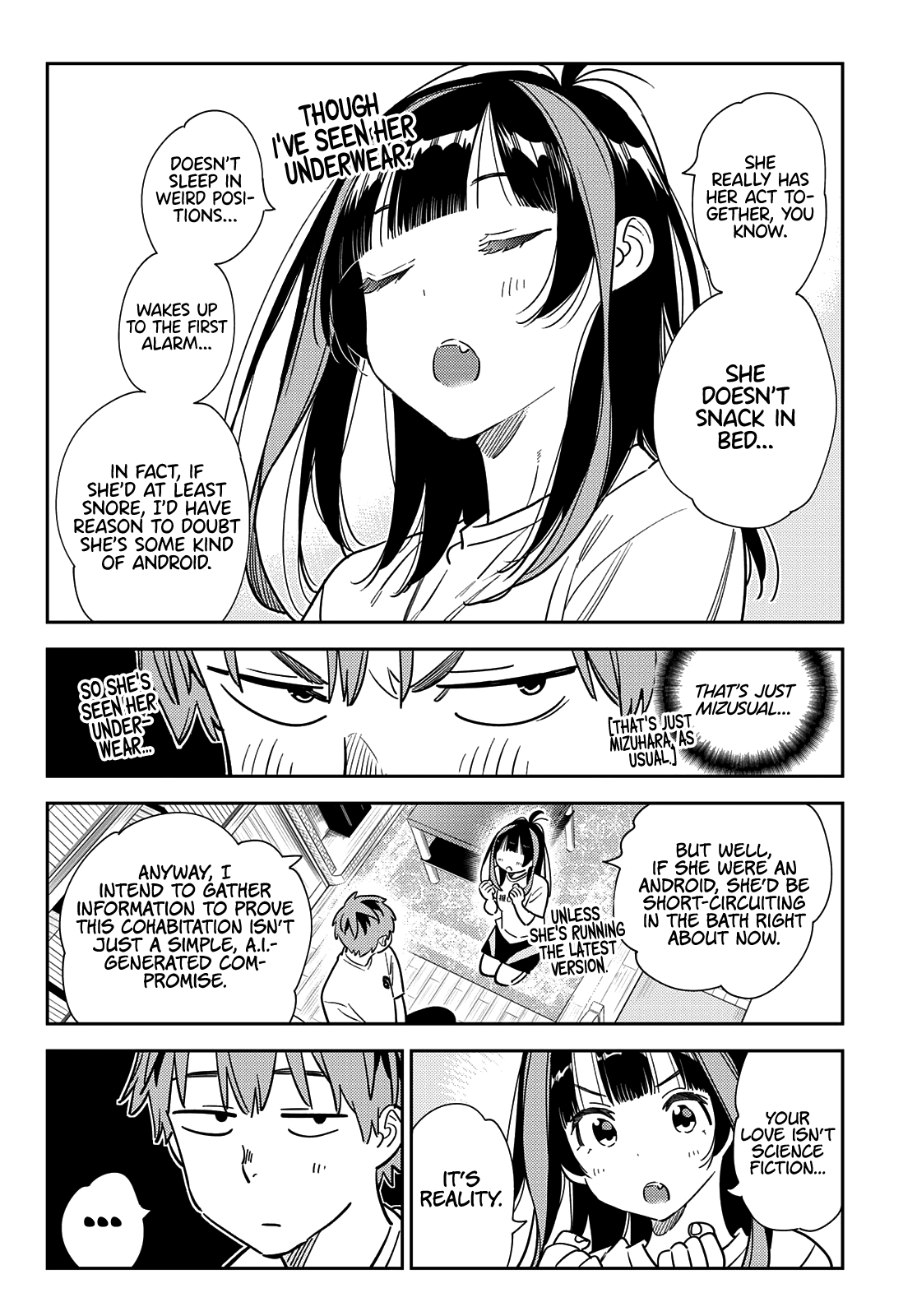 Kanojo, Okarishimasu - Chapter 259: The Girlfriend And The Bath (Part 2)