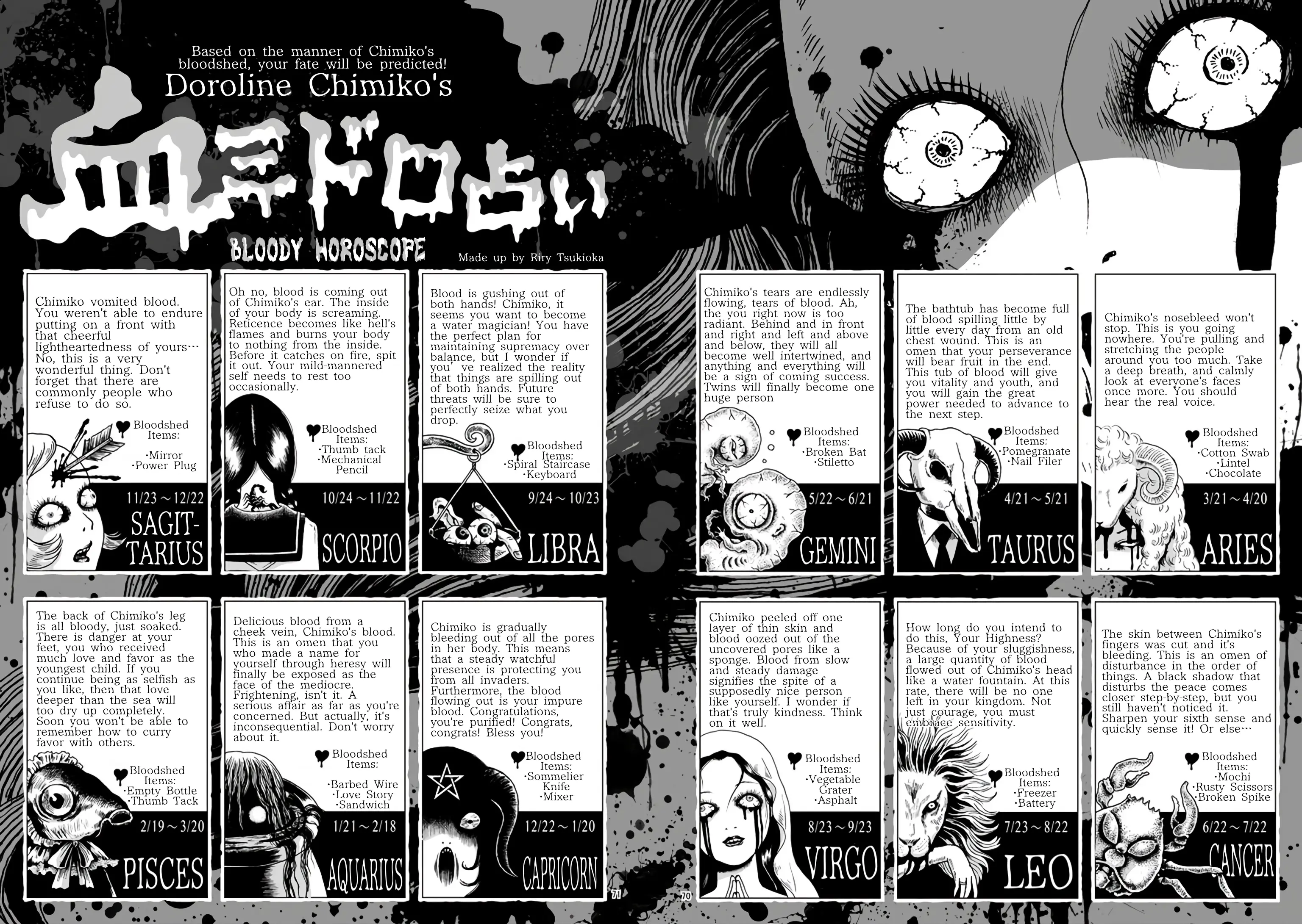 Horror Gourmet - Vol.2 Chapter 7.2: Doroline Chimiko's Bloody Horoscope (Tsukioka Riry/Mizna Wada)