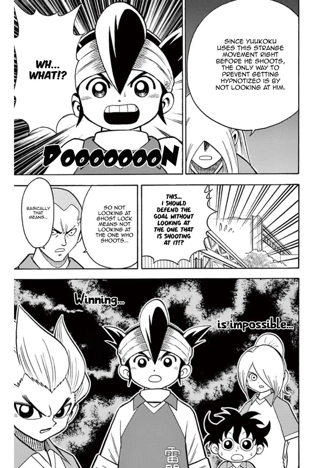 Inazuma Eleven - Vol.2 Chapter 5: Break The Spell, Raimon Junior High