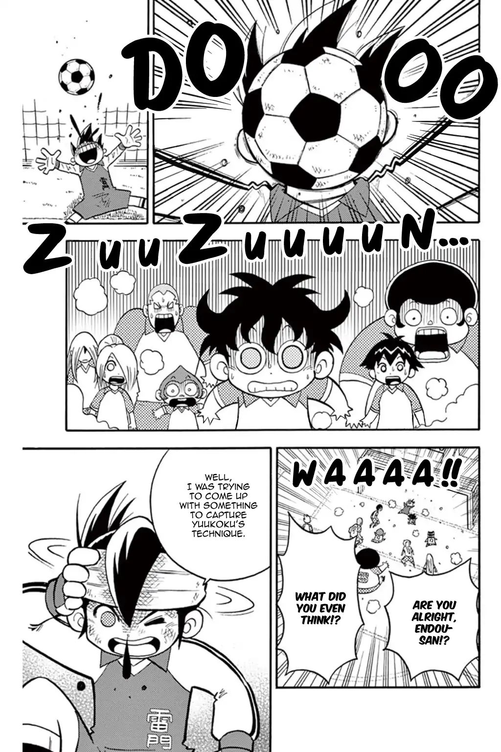 Inazuma Eleven - Vol.2 Chapter 5: Break The Spell, Raimon Junior High