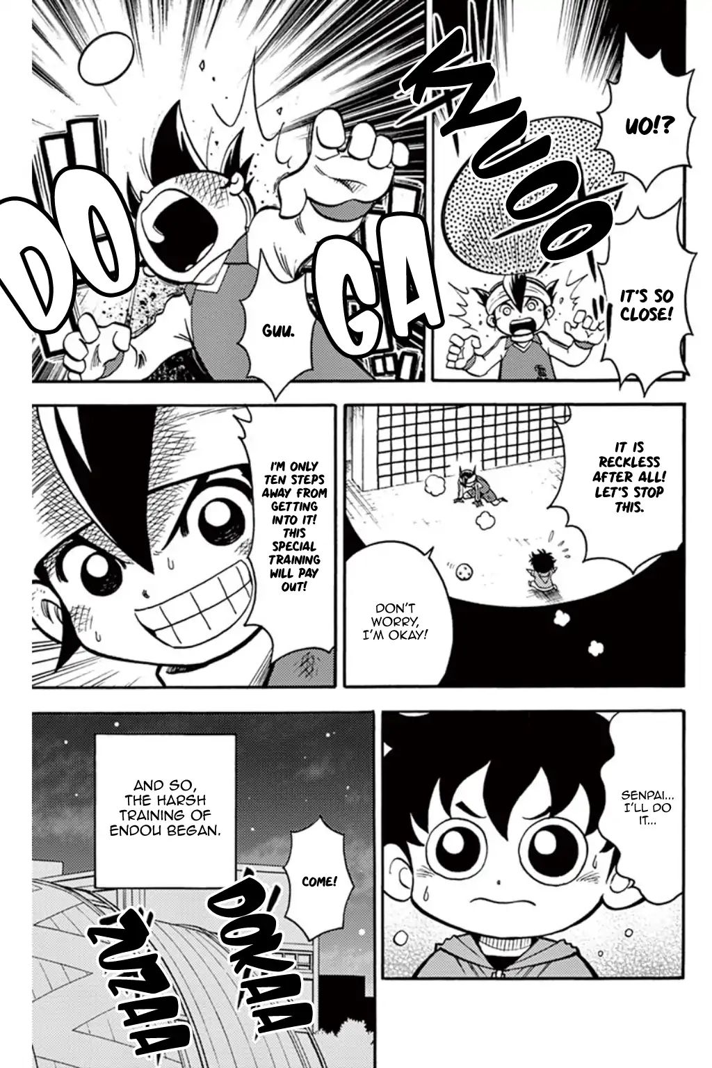 Inazuma Eleven - Vol.2 Chapter 5: Break The Spell, Raimon Junior High