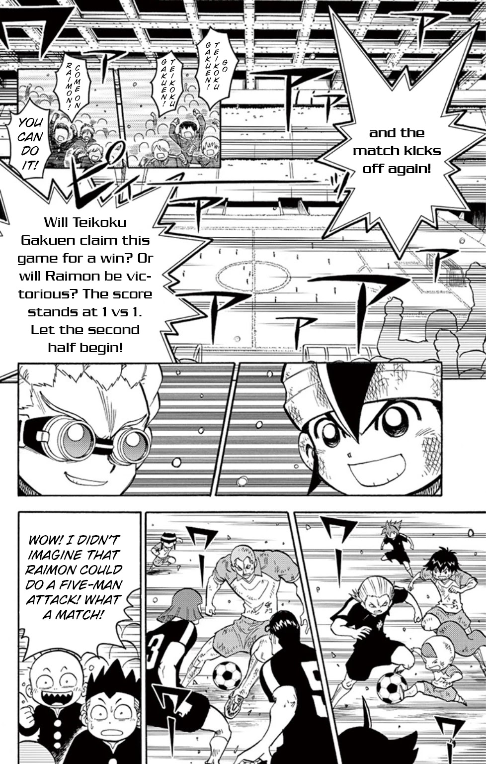 Inazuma Eleven - Chapter 16: Run Inazuma The Final Score!