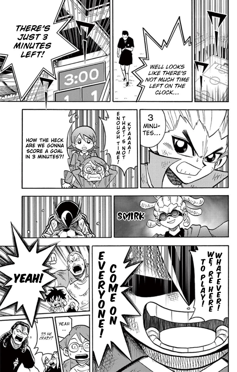 Inazuma Eleven - Chapter 16: Run Inazuma The Final Score!