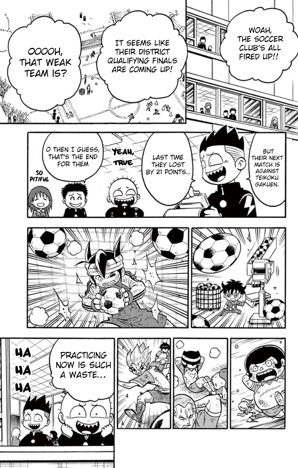 Inazuma Eleven - Chapter 13: Clash! Kidou Vs Gouenji