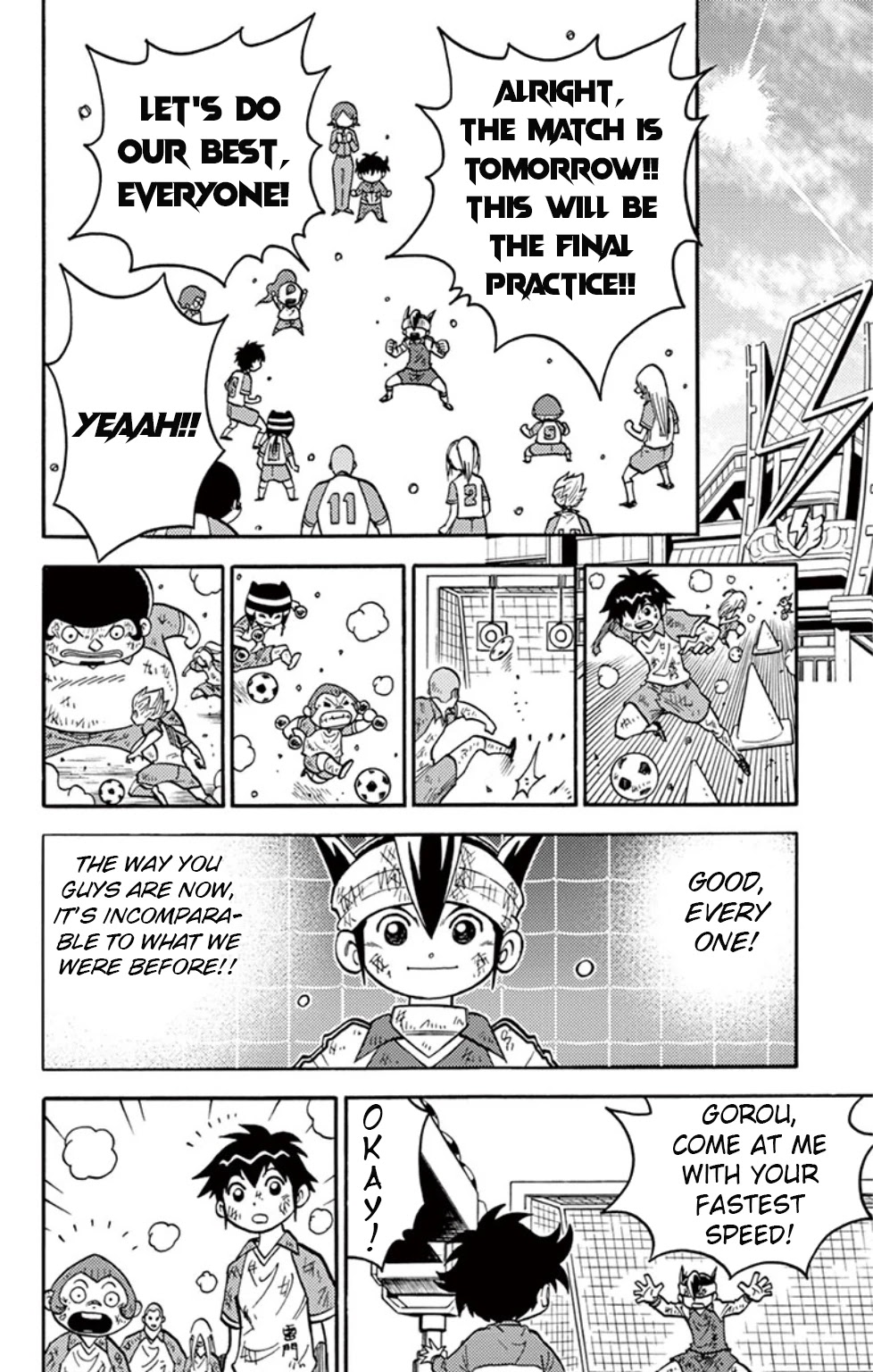 Inazuma Eleven - Chapter 13: Clash! Kidou Vs Gouenji