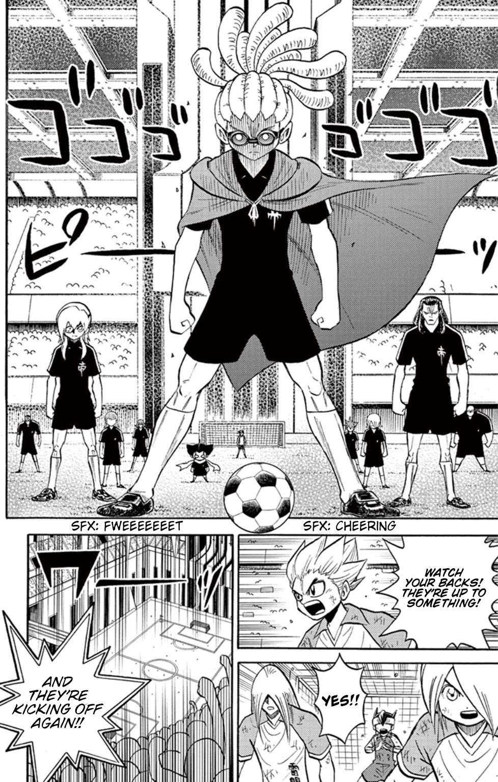 Inazuma Eleven - Chapter 15: Teikoku Gakuen, The Notorious Trump Card!!