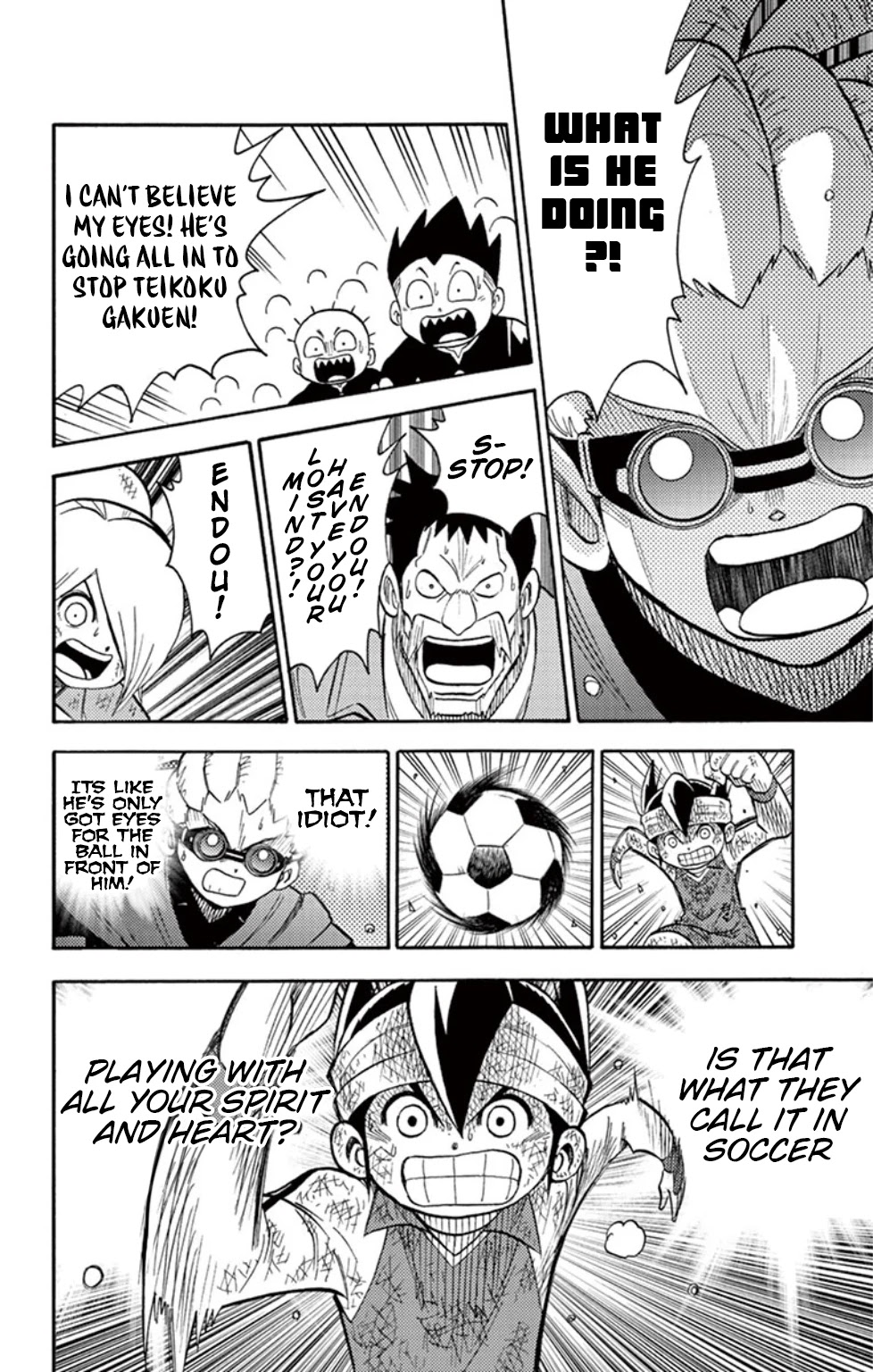 Inazuma Eleven - Chapter 15: Teikoku Gakuen, The Notorious Trump Card!!