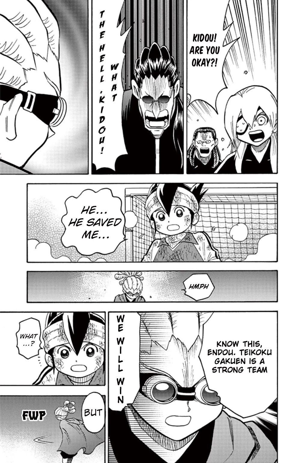 Inazuma Eleven - Chapter 15: Teikoku Gakuen, The Notorious Trump Card!!