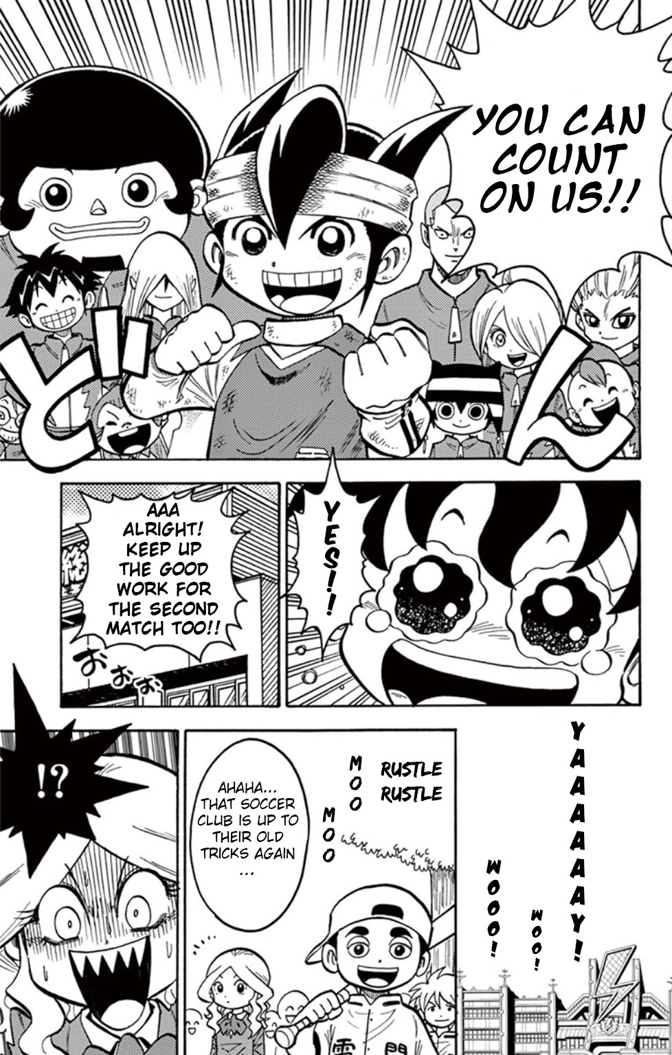 Inazuma Eleven - Chapter 11: The Fight That Went Overtime!