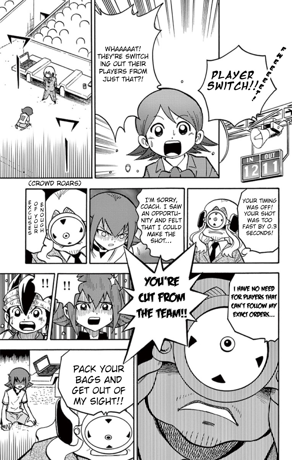 Inazuma Eleven - Chapter 11: The Fight That Went Overtime!