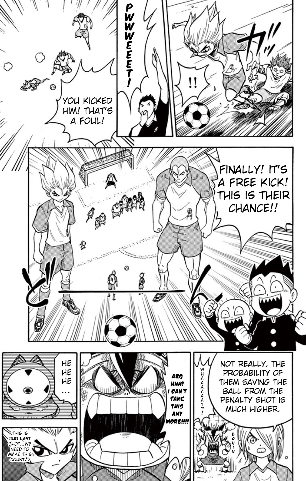 Inazuma Eleven - Chapter 11: The Fight That Went Overtime!