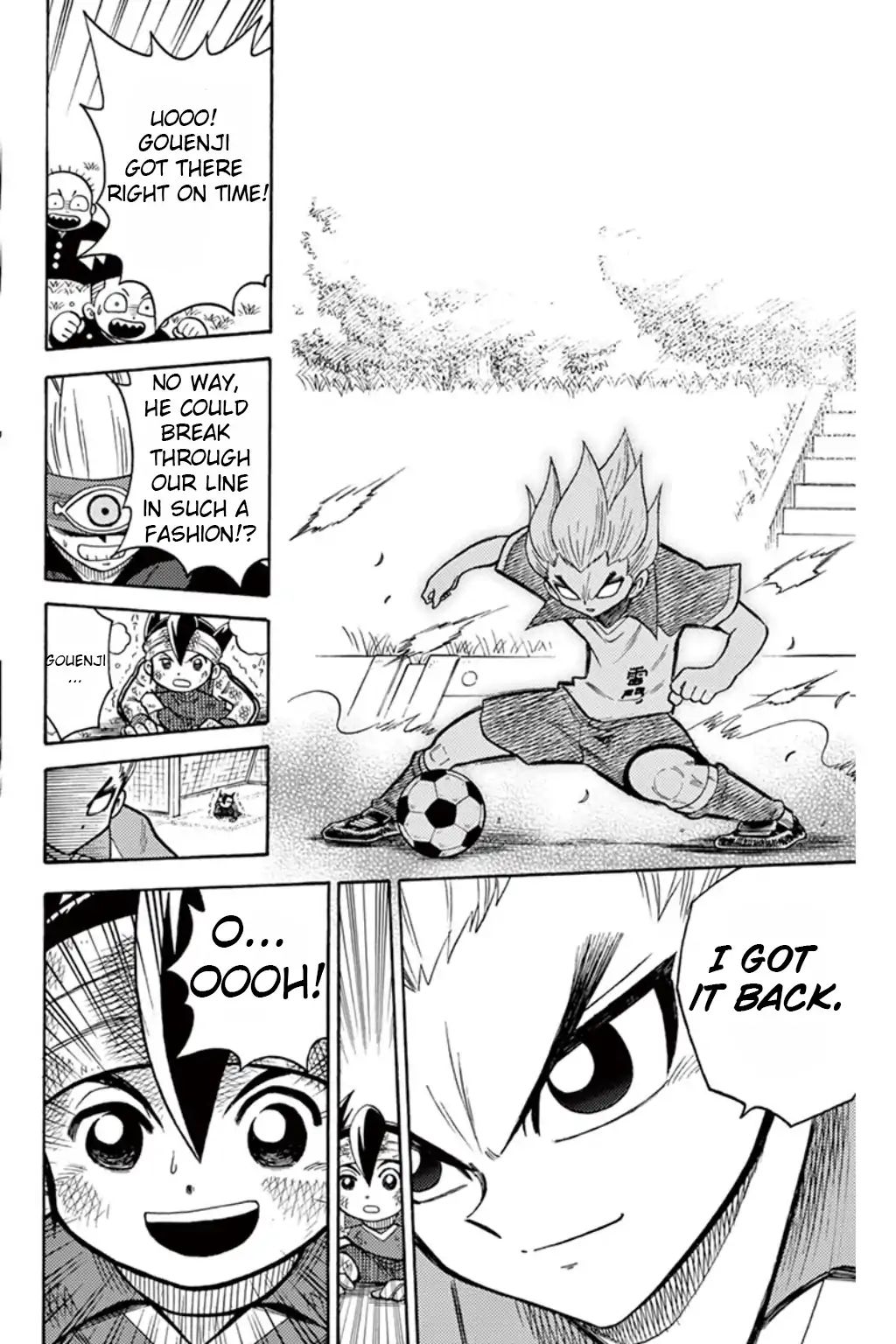 Inazuma Eleven - Vol.2 Chapter 7: Awaken! Genius Gouenji