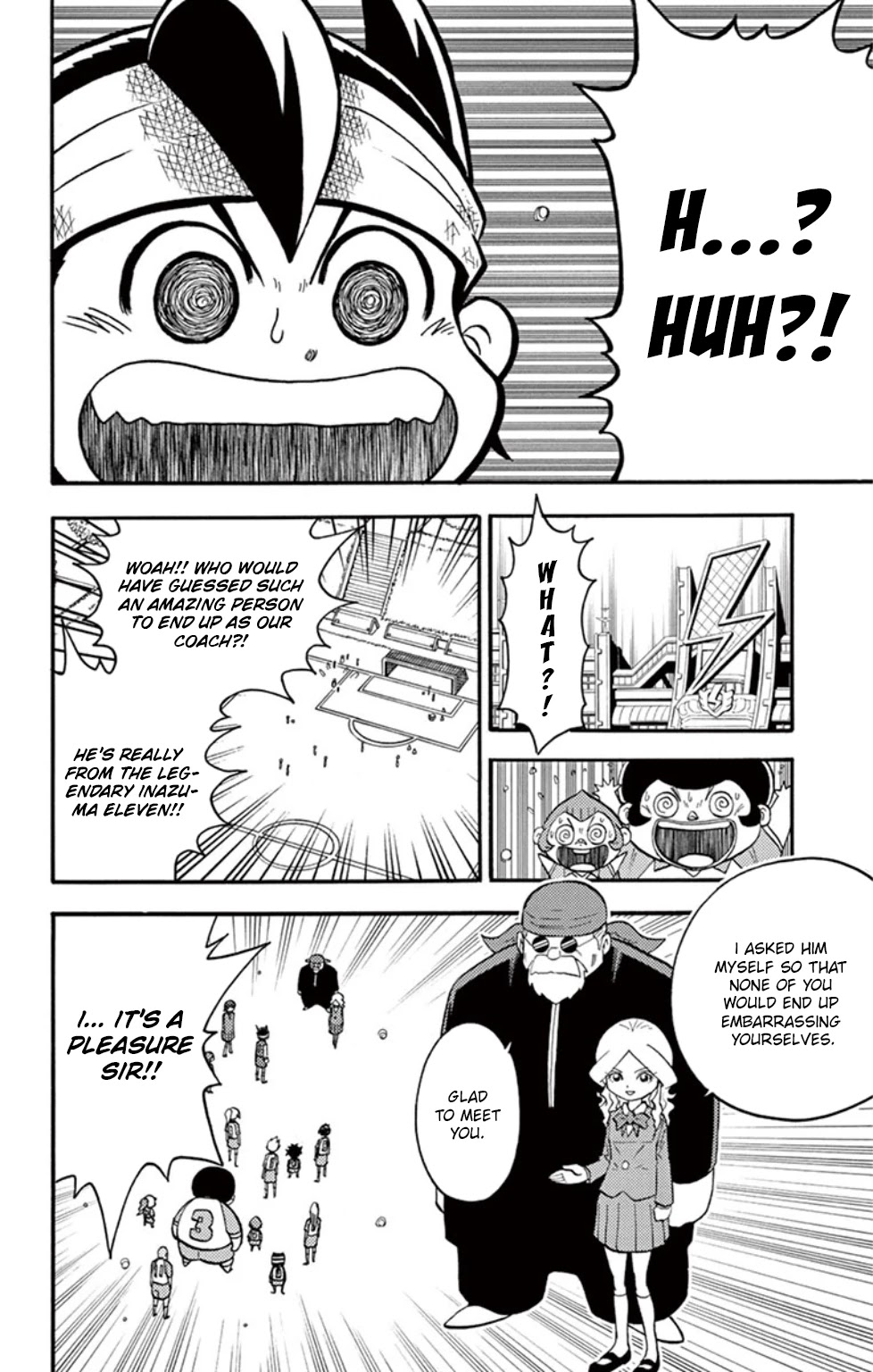 Inazuma Eleven - Chapter 18: The Legacy Of The Spirit Of Lightning!!