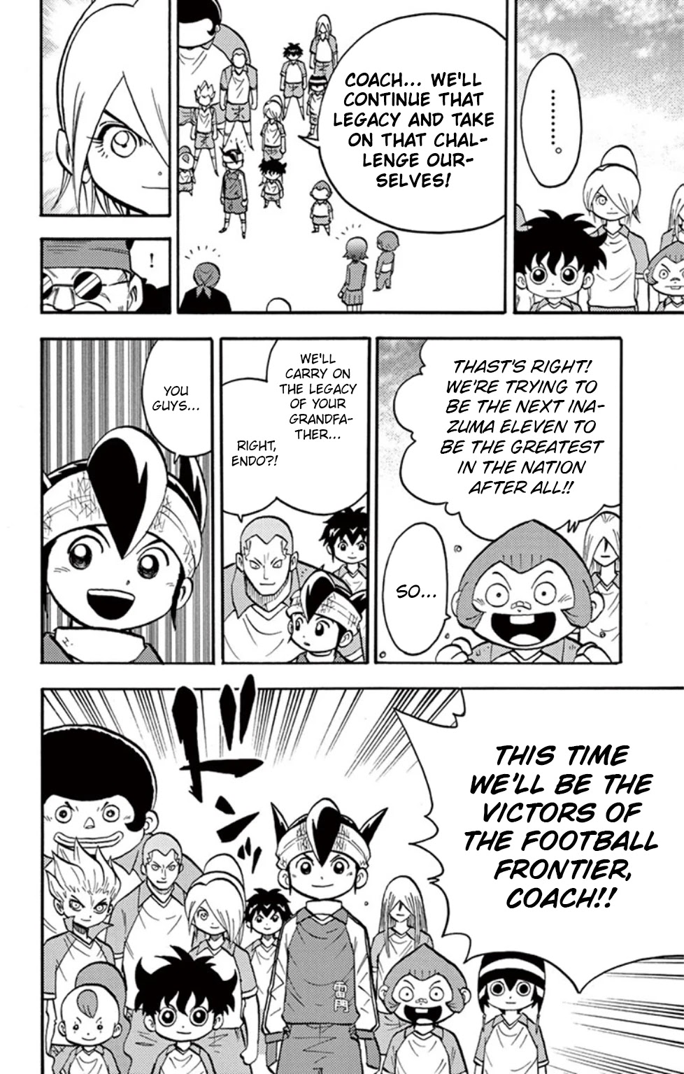 Inazuma Eleven - Chapter 18: The Legacy Of The Spirit Of Lightning!!