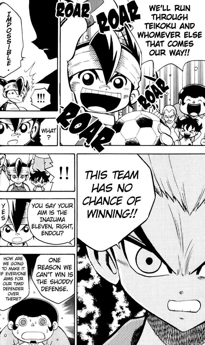 Inazuma Eleven - Vol.1 Chapter 3 : True Strength's Calling!