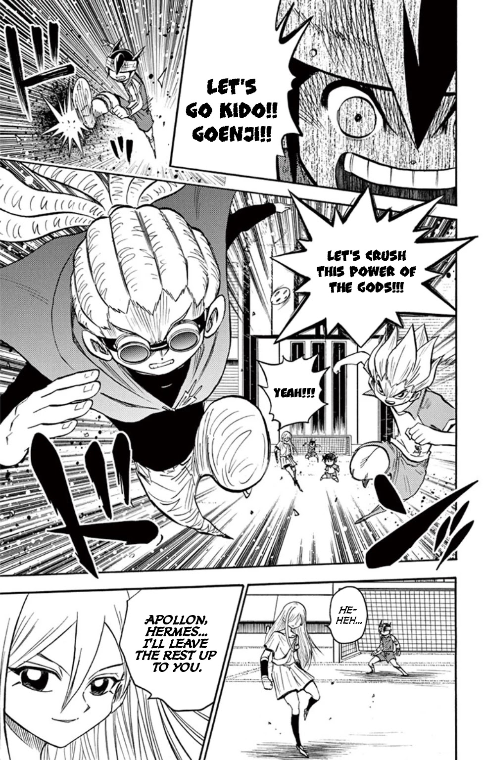 Inazuma Eleven - Chapter 19: Those That Stand Against God...!!