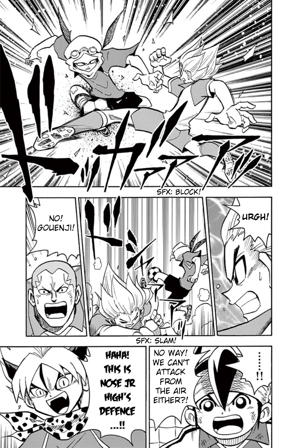 Inazuma Eleven - Chapter 10: Inazuma’s Fighting Spirit!!