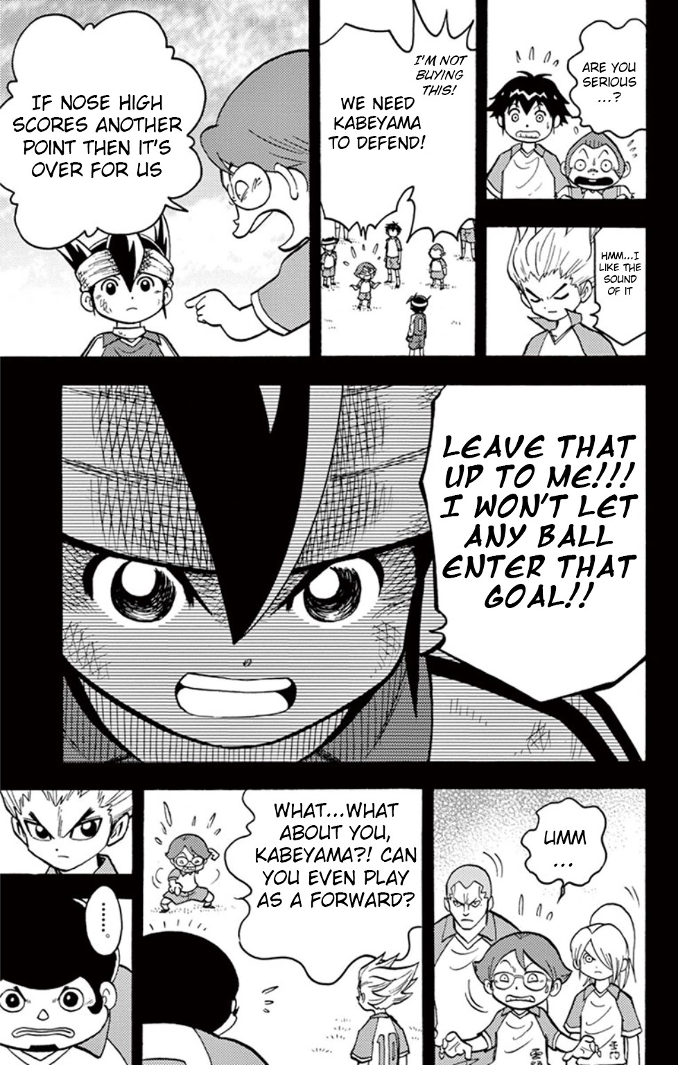 Inazuma Eleven - Chapter 10: Inazuma’s Fighting Spirit!!