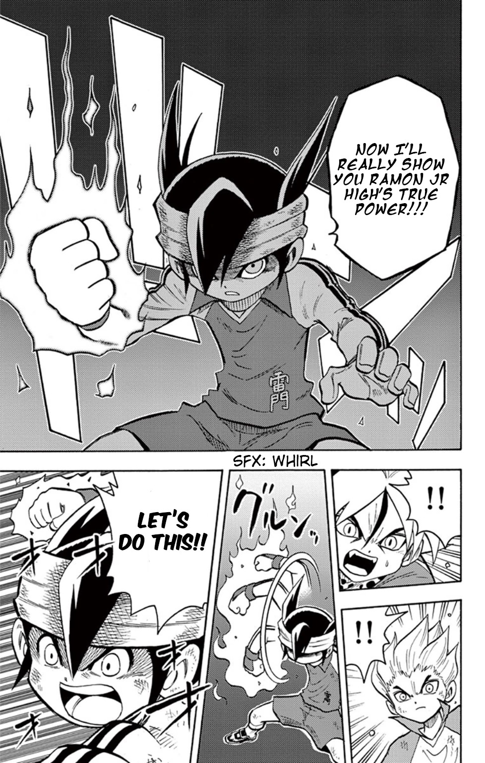 Inazuma Eleven - Chapter 10: Inazuma’s Fighting Spirit!!