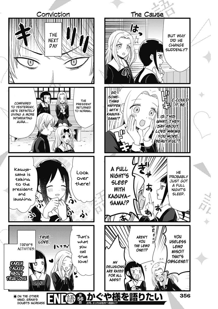 Kaguya-Sama Wo Kataritai - Chapter 56: We Want To Talk About True Love