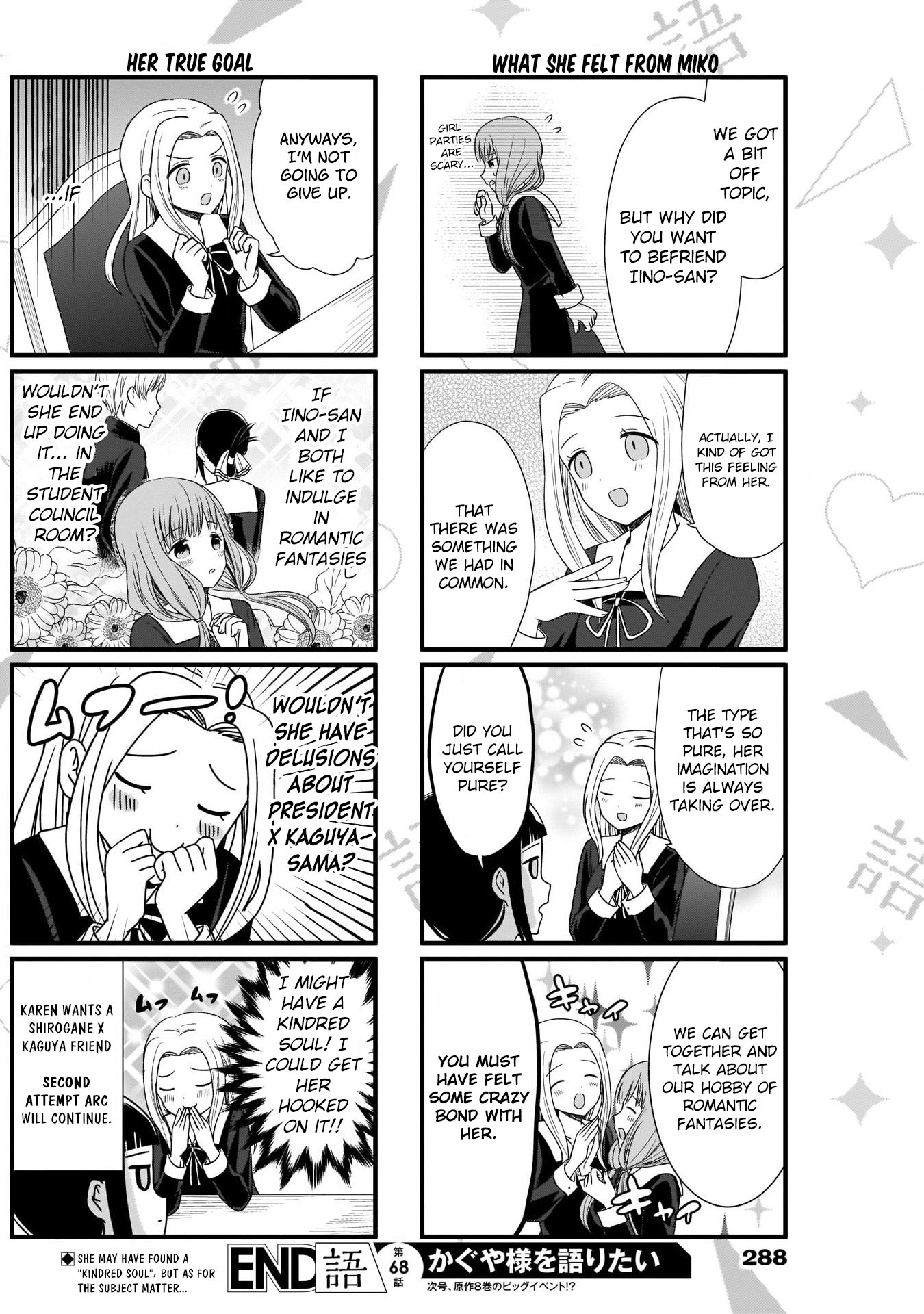 Kaguya-Sama Wo Kataritai - Chapter 68: We Want To Talk About Girl Parties