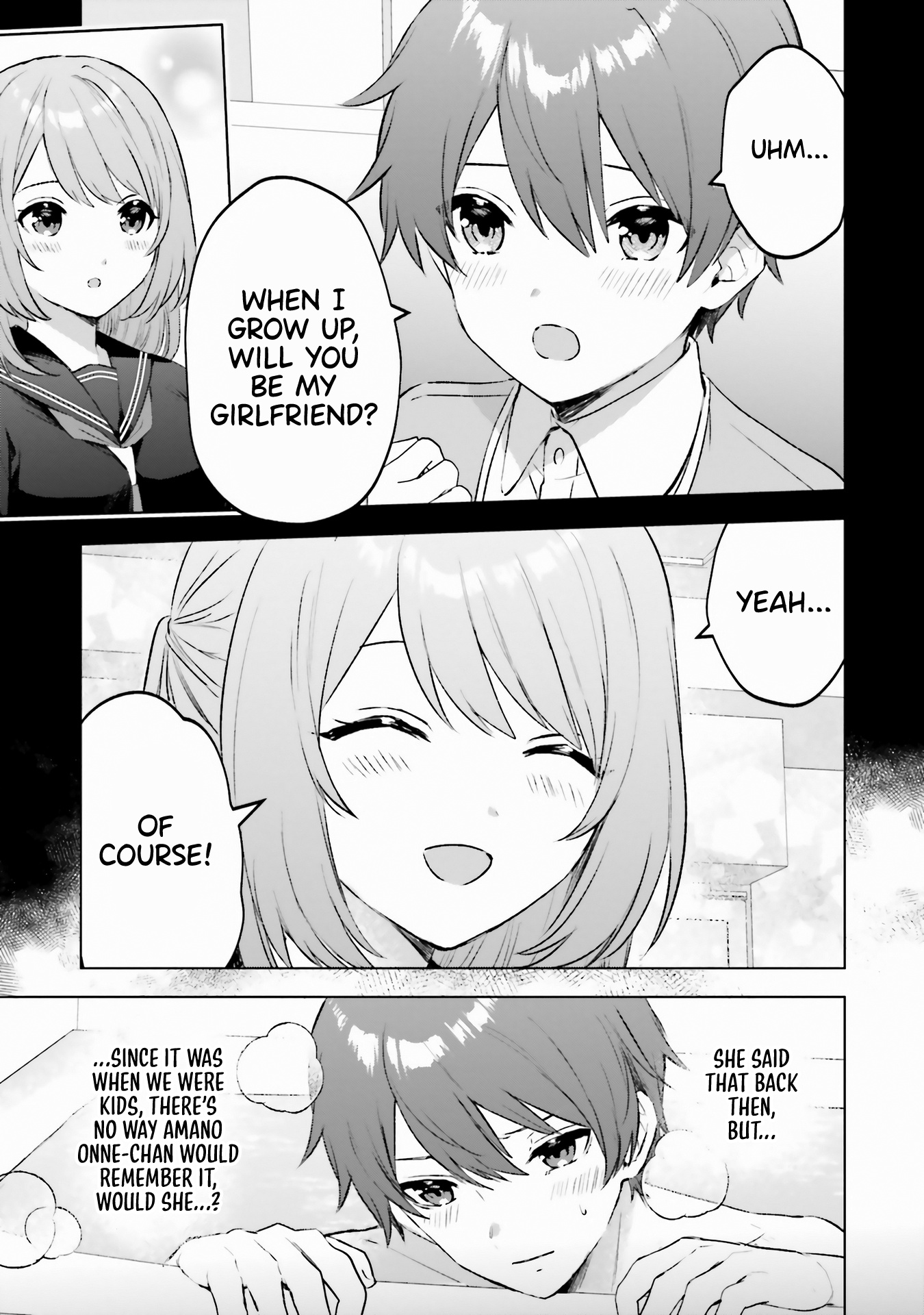 Boku No Kanojo Ga Kyonyuu Dattara. Oppai Anthology Comic - Vol.1 Chapter 7: Do You Like A Sweet Older-Sister Type Girlfriend? - Itose Neme