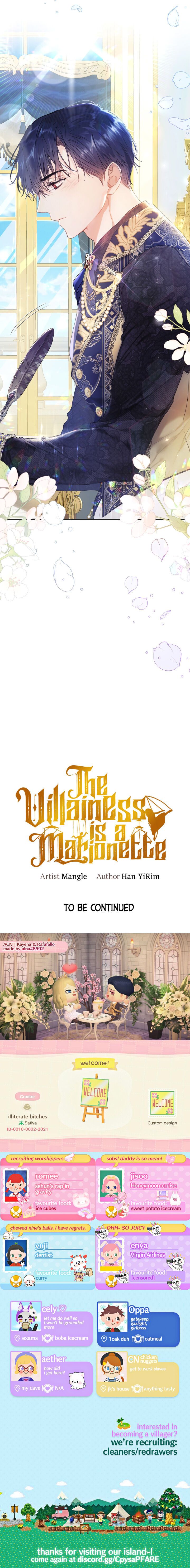 The Villainess Is A Marionette - Chapter 39