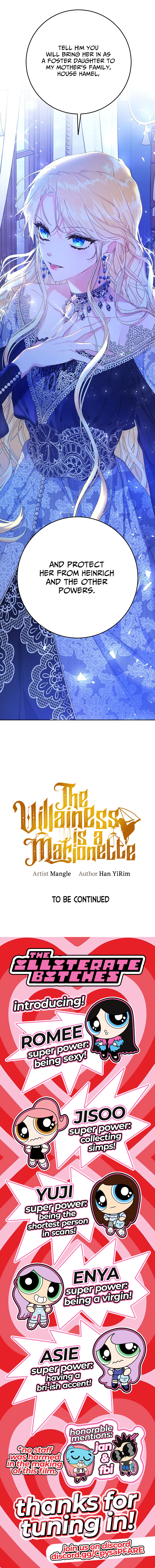 The Villainess Is A Marionette - Chapter 21