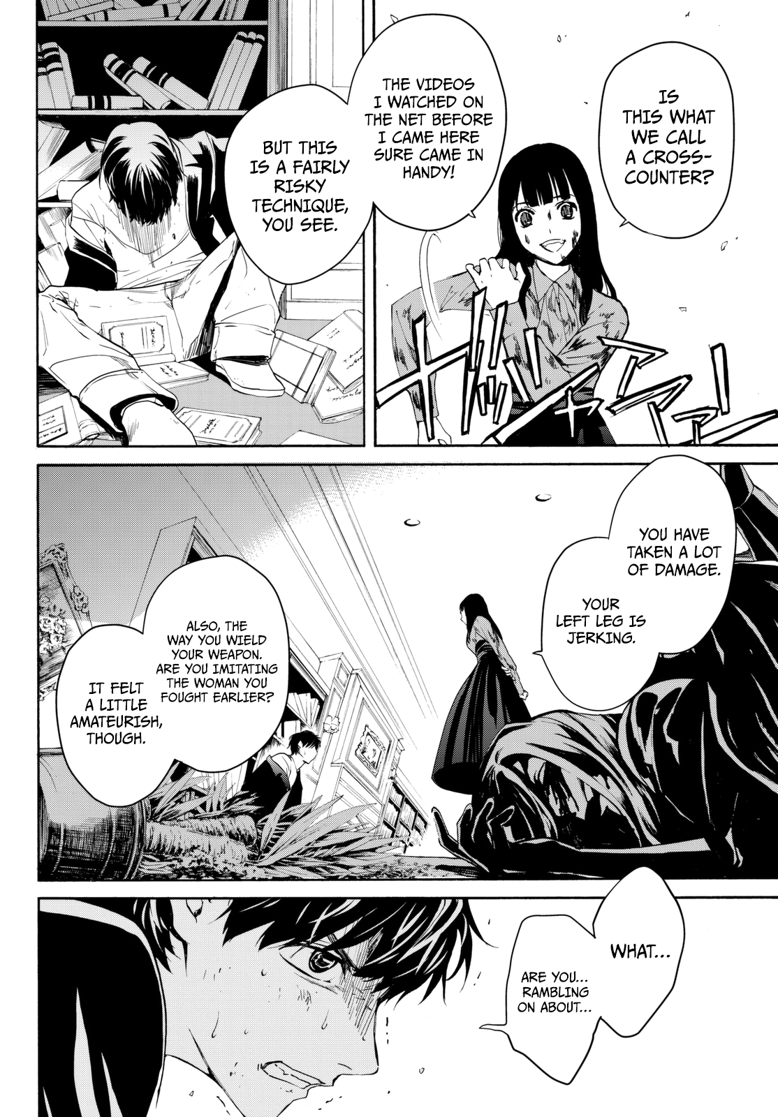 Kon'ya Wa Tsuki Ga Kirei Desu Ga, Toriaezu Shine - Vol.5 Chapter 15: Bloody Battle