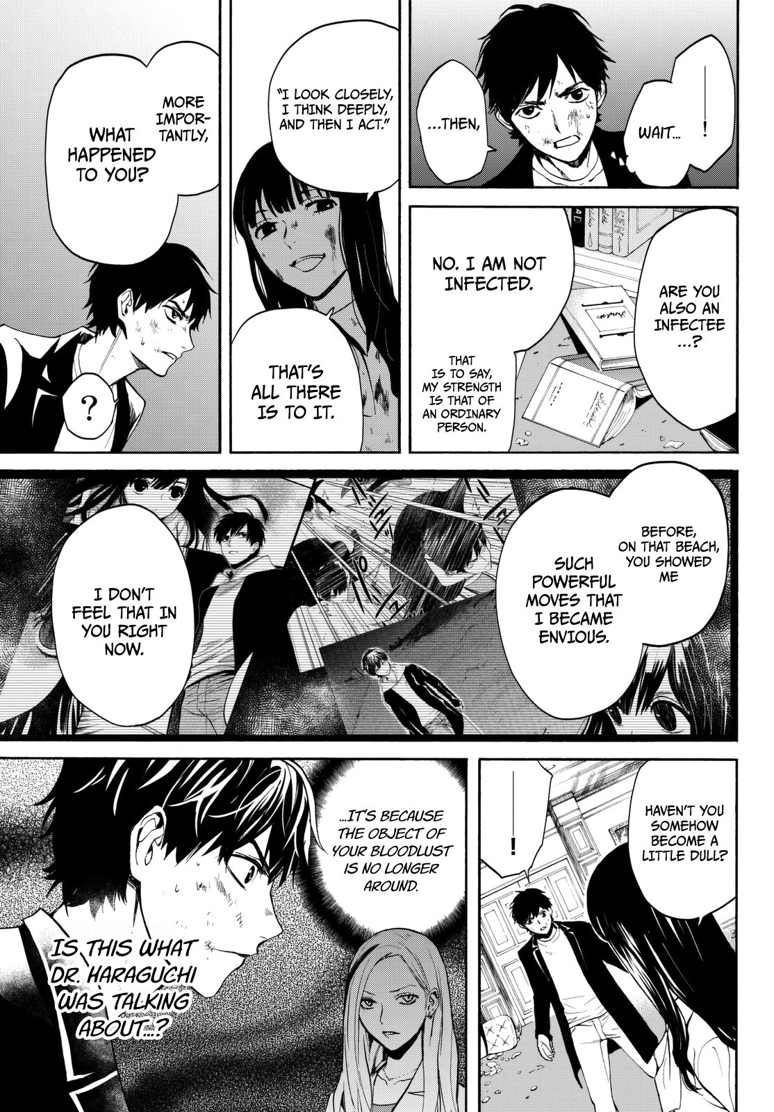 Kon'ya Wa Tsuki Ga Kirei Desu Ga, Toriaezu Shine - Vol.5 Chapter 15: Bloody Battle