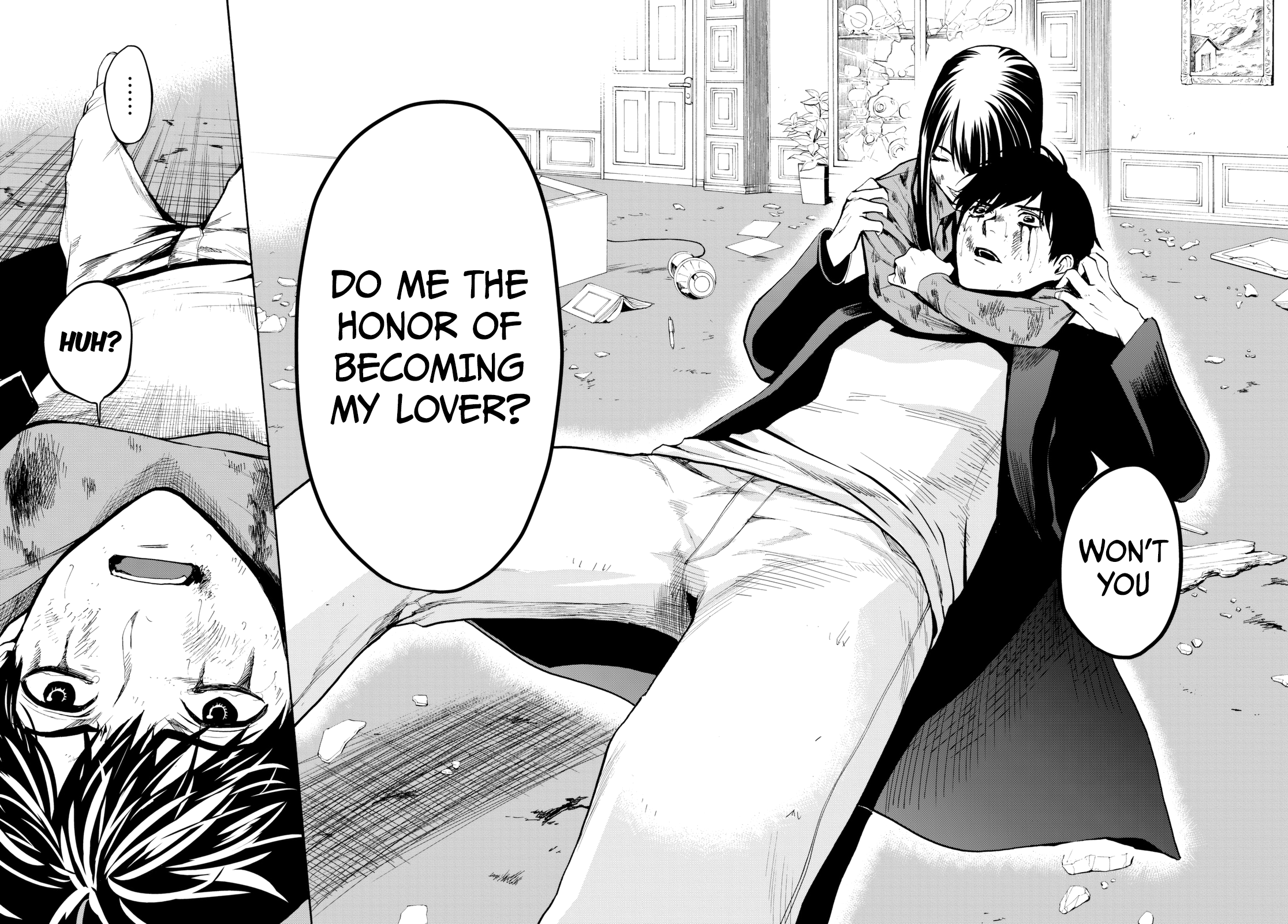 Kon'ya Wa Tsuki Ga Kirei Desu Ga, Toriaezu Shine - Vol.5 Chapter 15: Bloody Battle