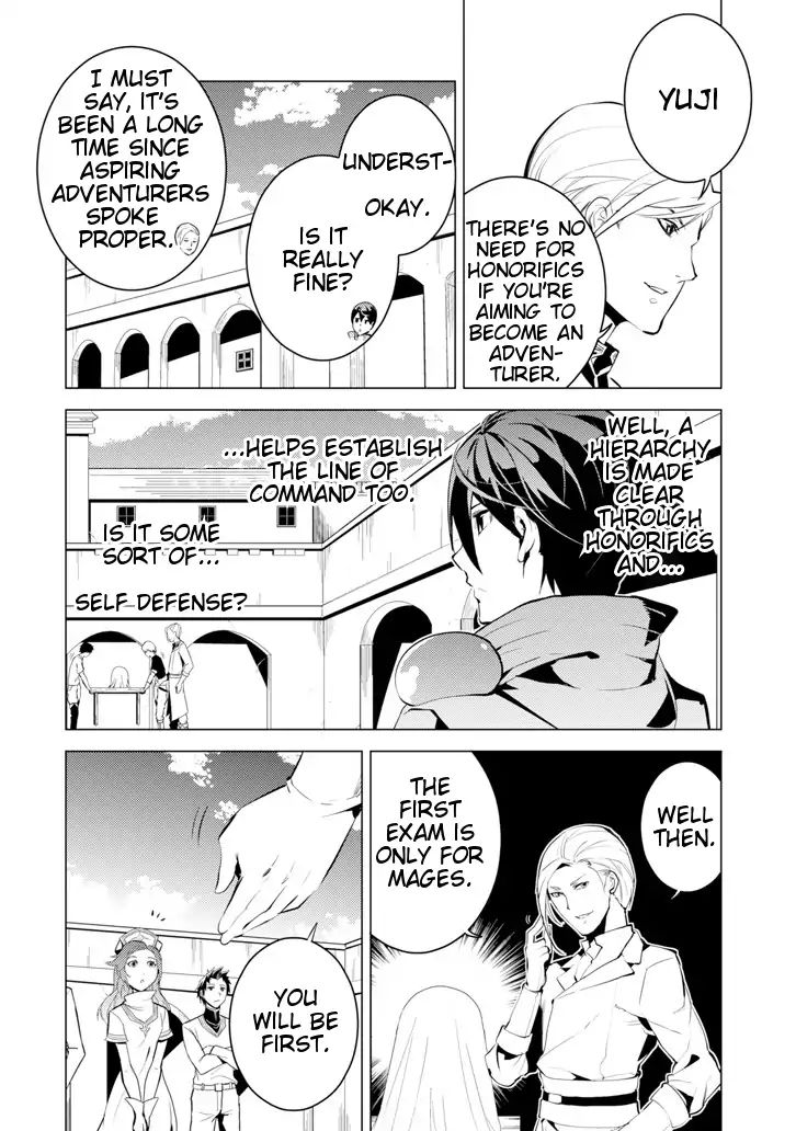 Tensei Kenja No Isekai Raifu ~Daini No Shokugyo Wo Ete, Sekai Saikyou Ni Narimashita~ - Chapter 3: Taking The Adventurer Guild Exam