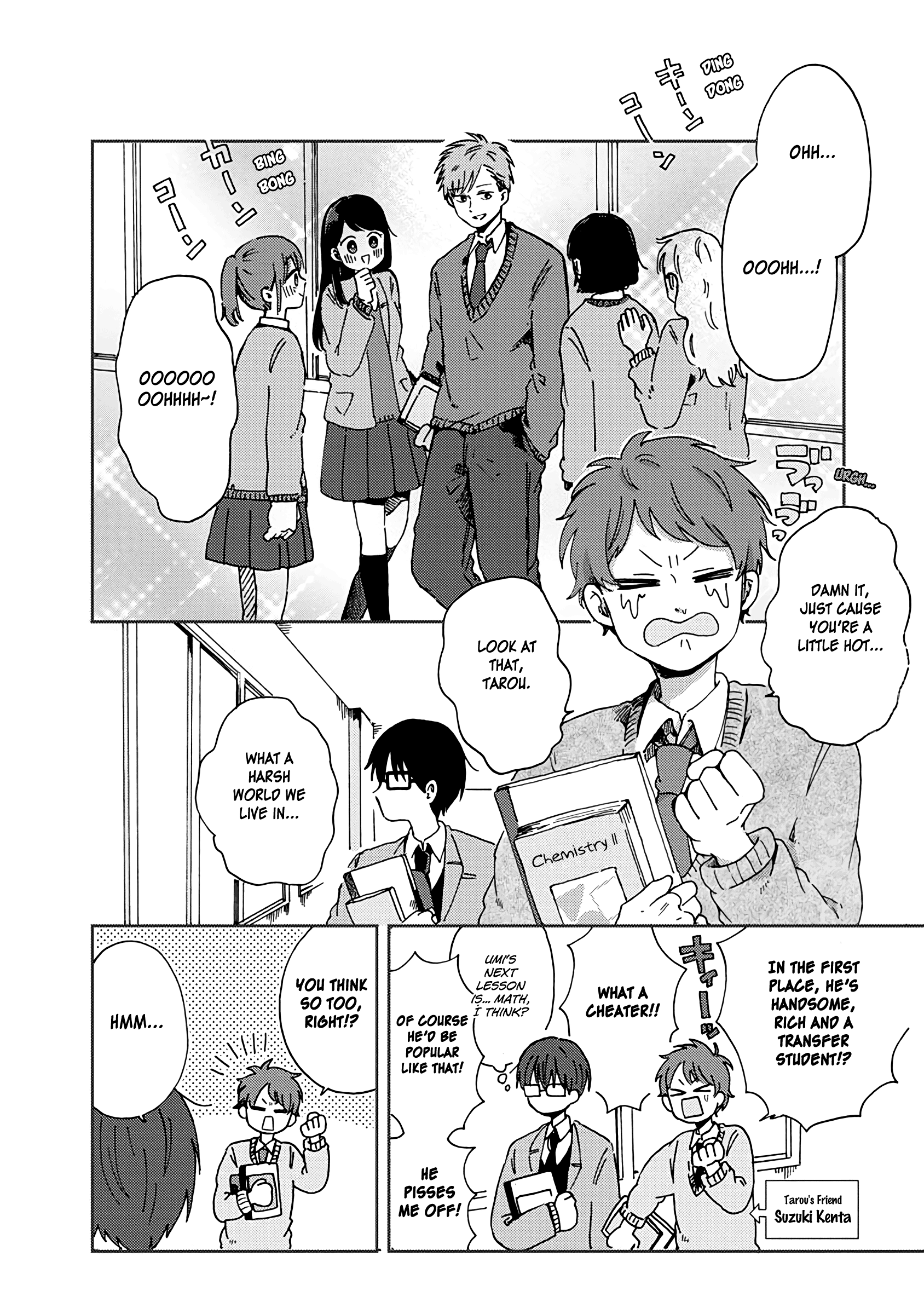 Kimi Ga Shinu Made Ato 100 Nichi - Chapter 10: Invasion! A Handsome Transfer Student