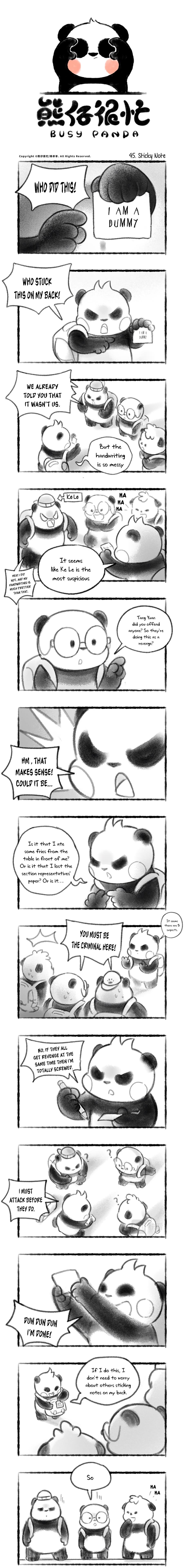 Busy Panda - Chapter 45: Sticky Note