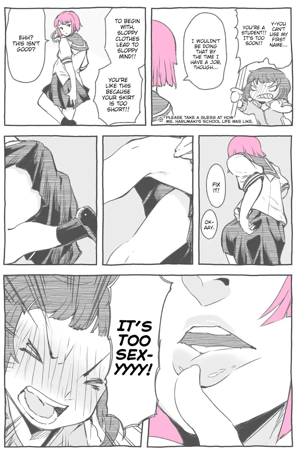 Sexy In Pink - Chapter 2: Pink Hair Promise