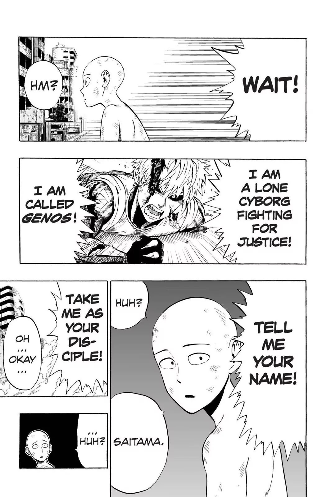 Onepunch-Man - Chapter 6: Saitama