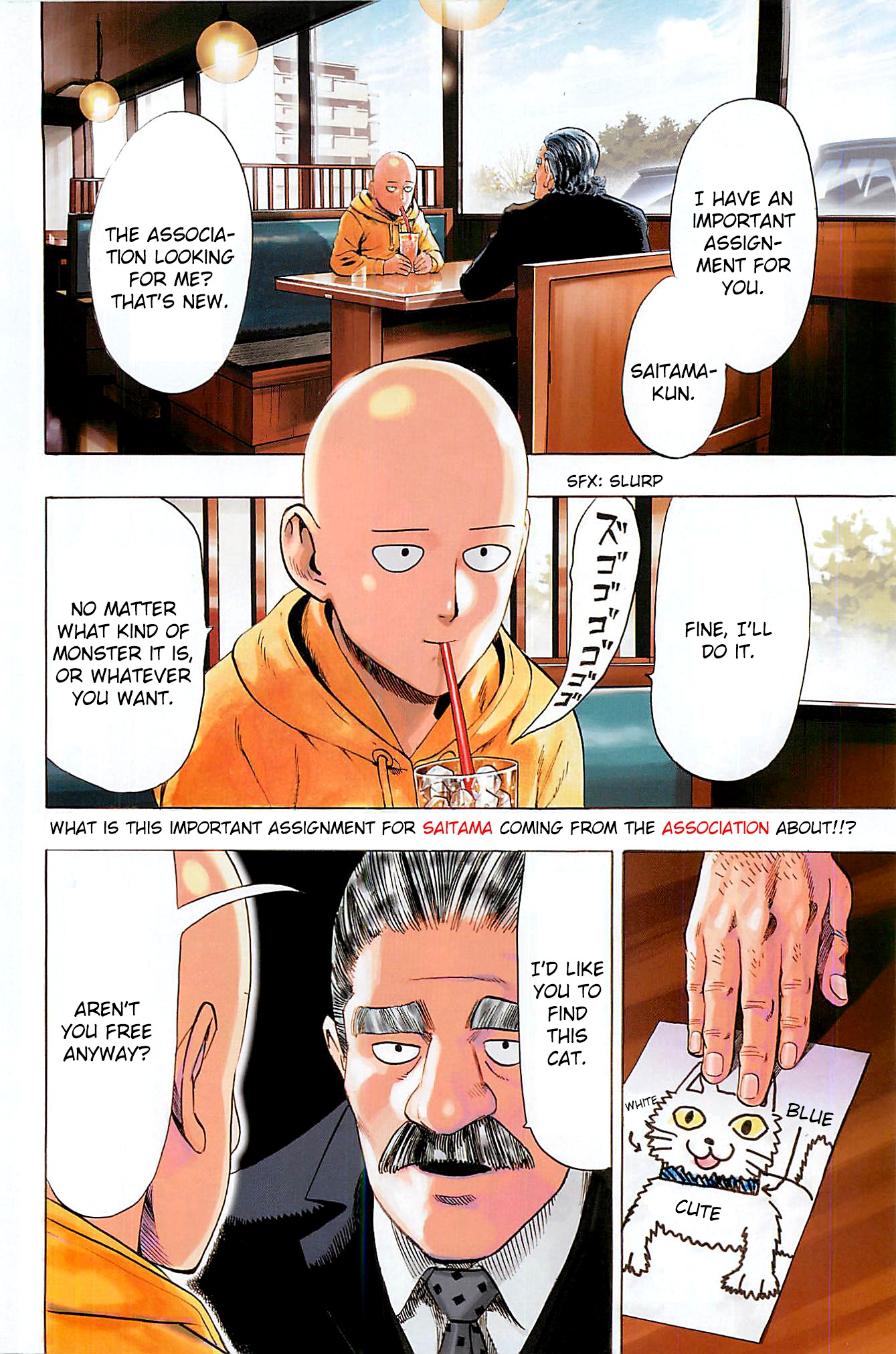 Onepunch-Man - Chapter 40.1: Lost Cat