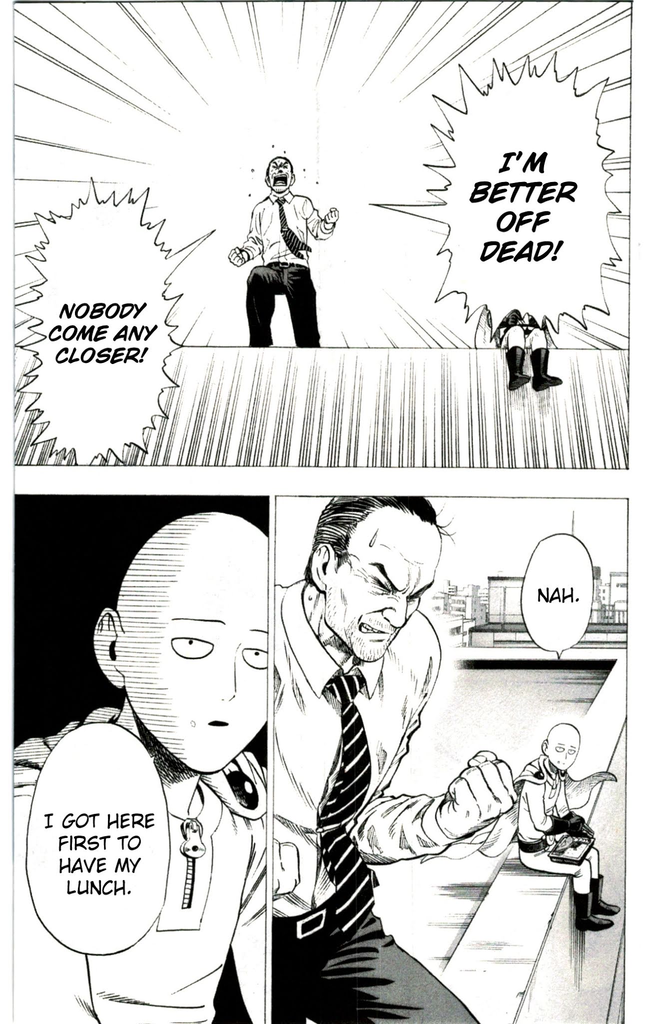 Onepunch-Man - Chapter 34.1: Salmon