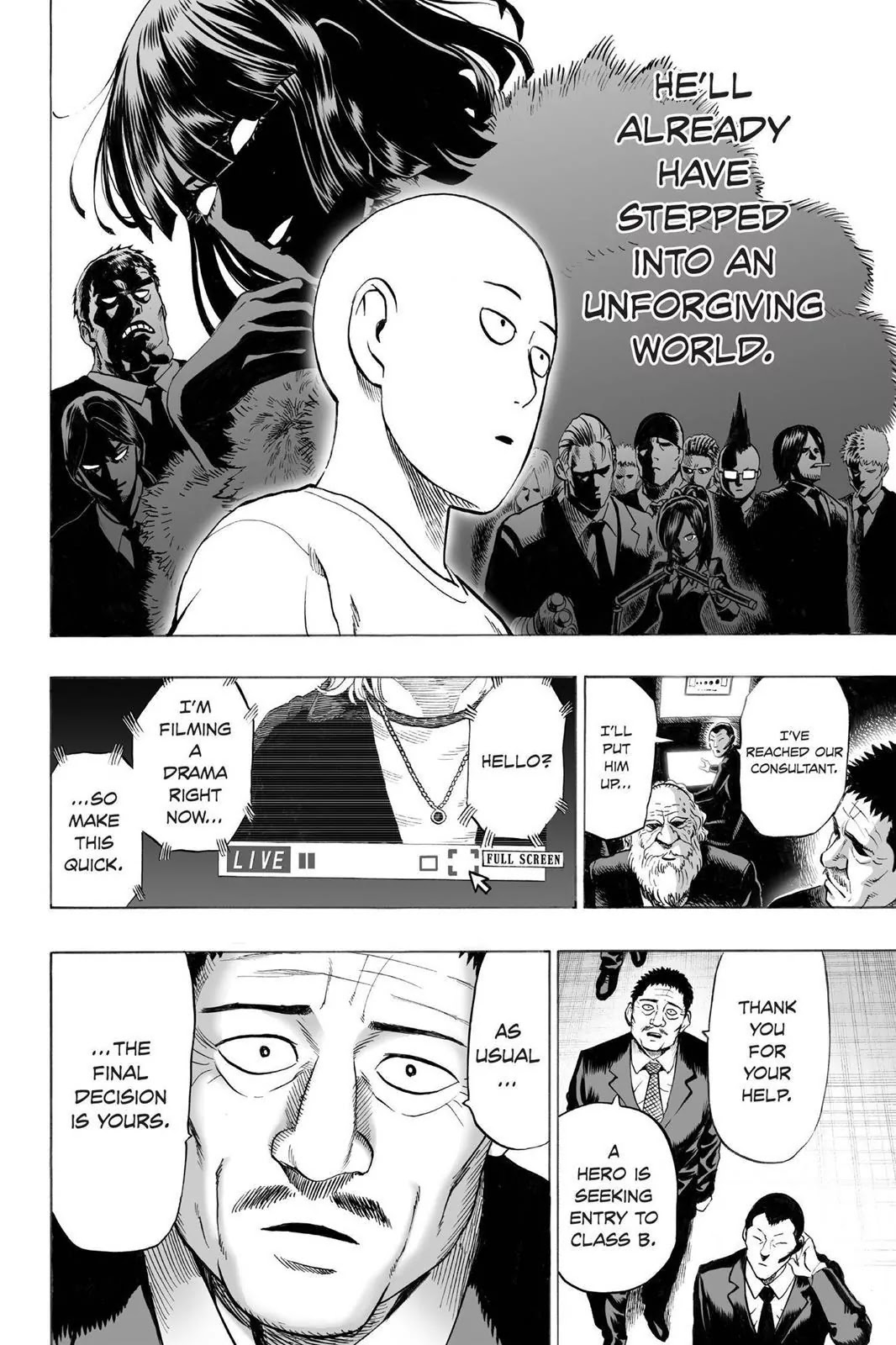 Onepunch-Man - Chapter 29: Class B