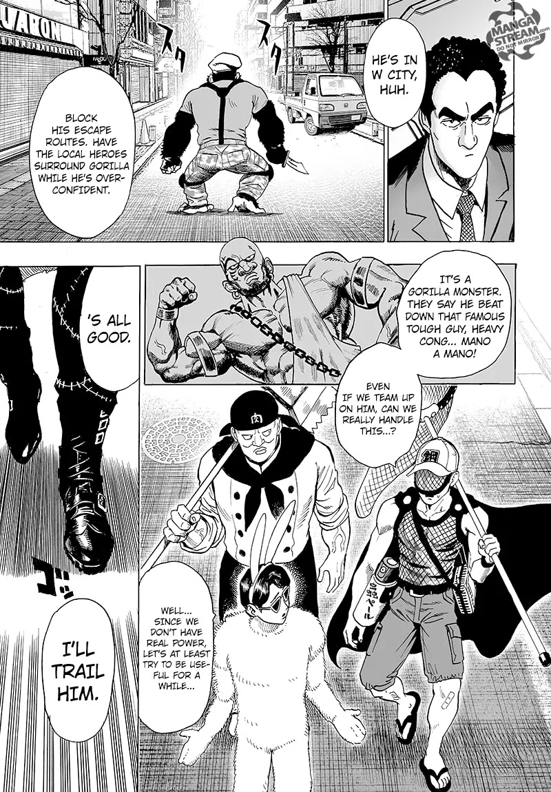 Onepunch-Man - Chapter 78: They Who Run In The Shadows