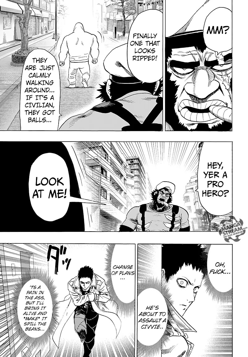 Onepunch-Man - Chapter 78: They Who Run In The Shadows