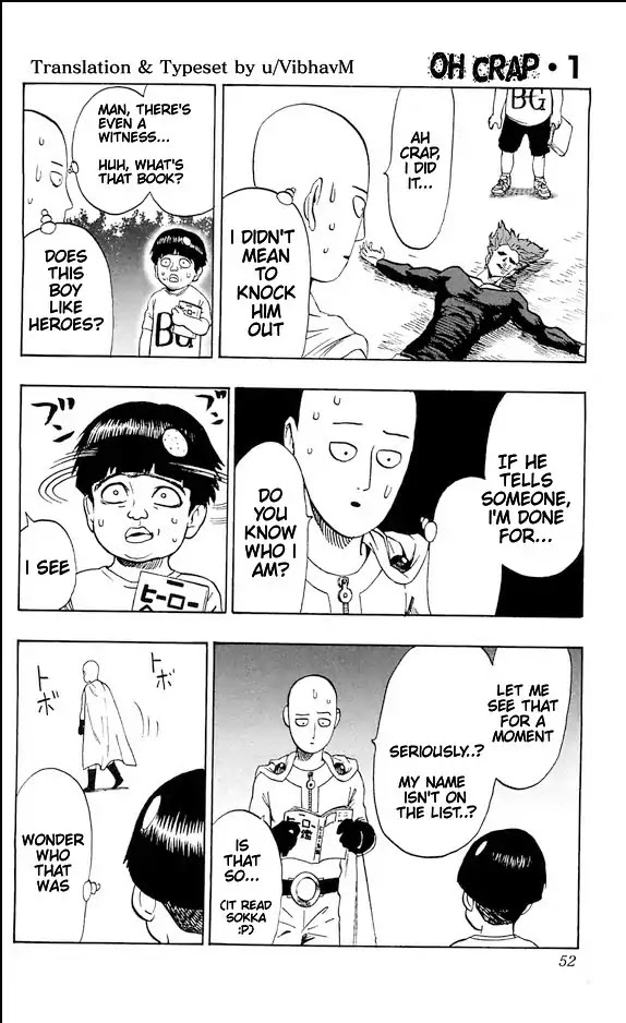 Onepunch-Man - Chapter 89.1: Omake