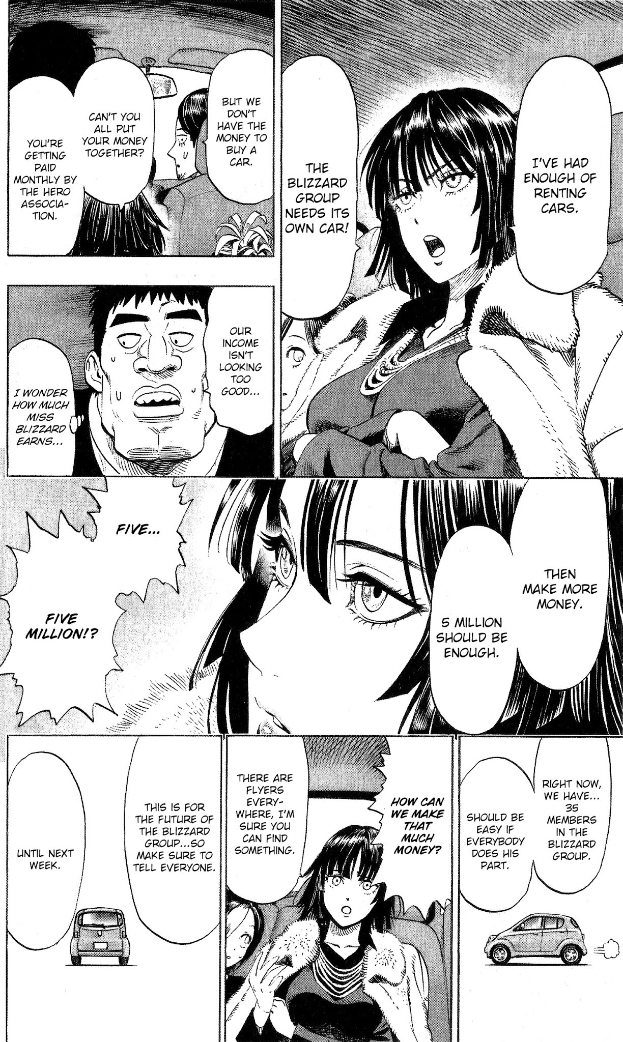 Onepunch-Man - Chapter 47.1: Struggle Of The Blizzard Group