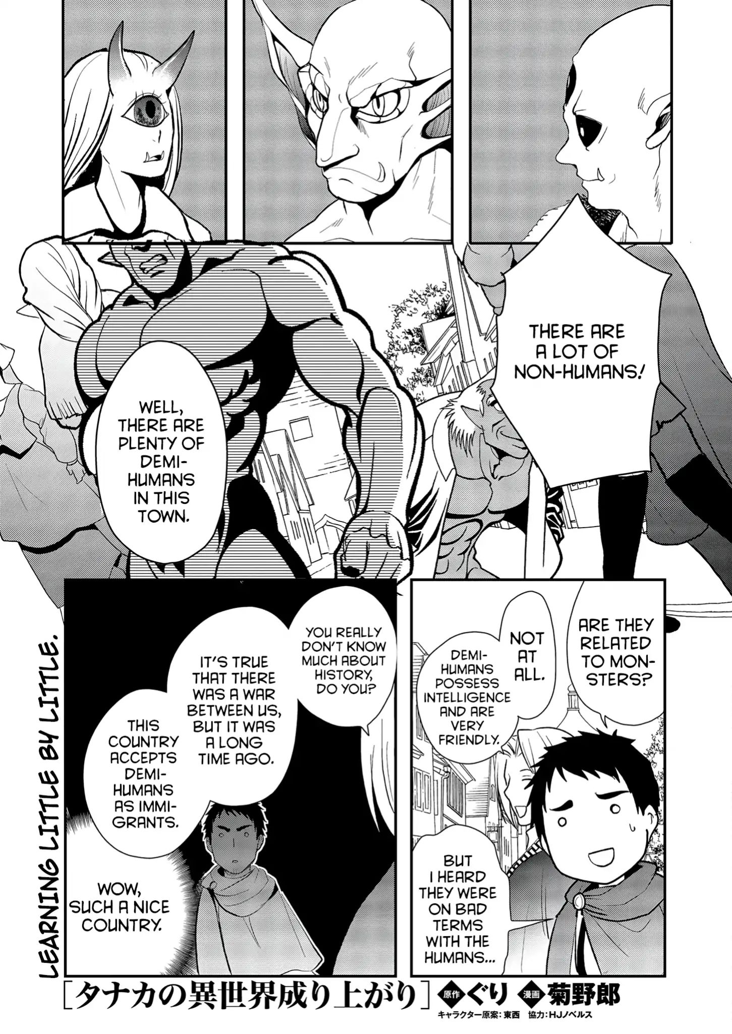 The Rise Of Tanaka In Another World - Chapter 3: Encounter